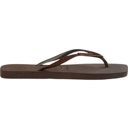 Havaianas Square Glitter - Dark Brown