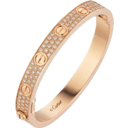 Cartier Love Bracelet - Rose Gold/Diamonds