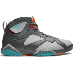 Nike Air Jordan 7 Retro Barcelona Days M - Dark Grey/Wolf Grey/Total Orange/Turquoise Blue