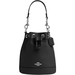Coach Mini Bucket Bag - Silver/Black