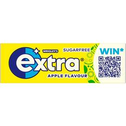 Wrigley's Extra Apple Flavour Sugarfree Chewing Gum 14g 10pcs