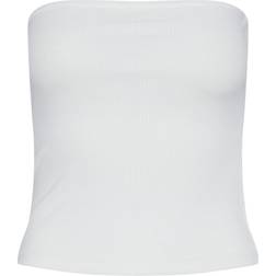 Pieces Ruka Tube Top - Cloud Dancer