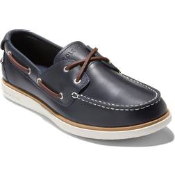 Cole Haan Men's GrandPrø Windward Boat Shoes Blue