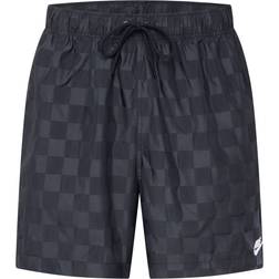 Nike Men's Club Flow Shorts - Black/White