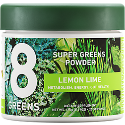 8GREENS Super Greens Powder 25 Servings Lemon Lime 175gm