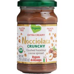 Rigoni di Asiago Nocciolata Crunchy Crushed Hazelnut Cocoa Spread 250g