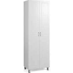 Costway Freestanding Versatile White Storage Cabinet 61x186.7cm