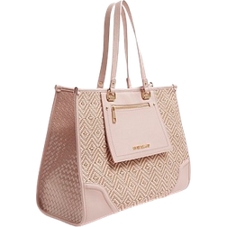 River Island Weave Shopper Bag - Pink
