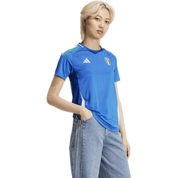 Adidas Italy Women's Team 2024 Home Authentic Jersey Blue