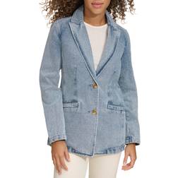 Levi's Women's Cotton Denim Blazer - Light Wash