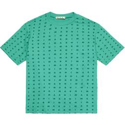 Marni Kid's Crewneck T-shirt - Green