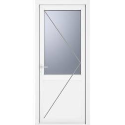 Crystal CDPW0157 External Door Frosted Glass, Obscure Glass R (84x209cm)