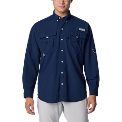 Columbia Men’s PFG Bahama II Long Sleeve Shirt - Collegiate Navy