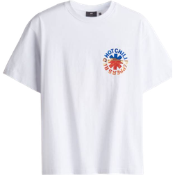 H&M Loose Fit T-shirt - White/Red Hot Chili Peppers