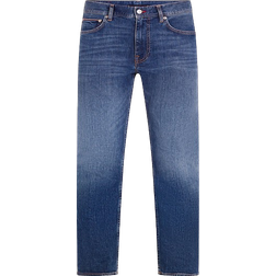 Tommy Hilfiger Denton Fitted Straight Faded Jeans - Mandall Indigo