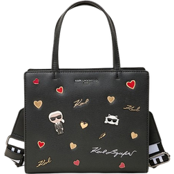 Karl Lagerfeld Maybelle Satchel - Multi/Black