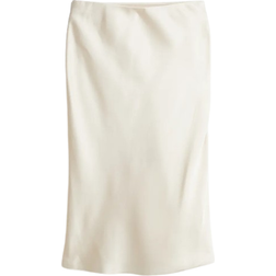 H&M Knee-Length Skirt - Cream