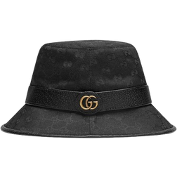 Gucci Gg Canvas Bucket Hat - Black