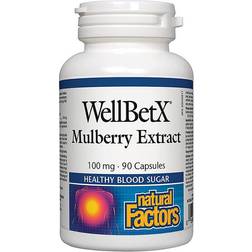 Natural Factors WellBetX Mulberry Extract 100mg 90 pcs