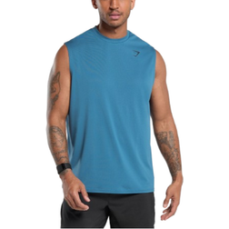 Gymshark Oversized Performance Tank - Utility Blue