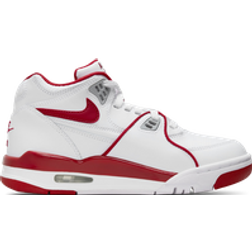 Nike Air Flight 89 GS - White/Wolf Grey/Varsity Red