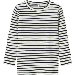 Name It Bani Striped Long Sleeved Top - Dark Sapphire (13235722)