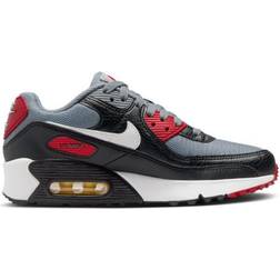 Nike Air Max 90 GS - Black/Cool Grey/Gym Red/White