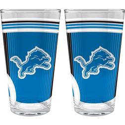 Great American Products Detroit Lions Beer Glass 47.3cl 2pcs