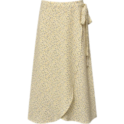 A View Peony Wrap Skirt - Light Yellow