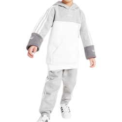 Adidas Kid's Originals Colour Block Overhead Tracksuit - Grey (IX1847)