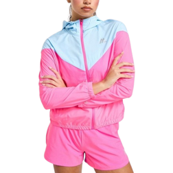 Montirex Move Windbreaker Jackets - Neon Pink/Blue