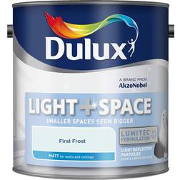 Dulux Light + Space Matt Wall Paint First Frost 2.5L