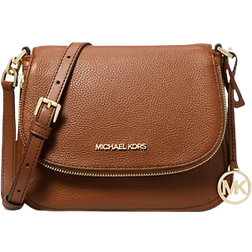 Michael Kors Bedford Small Shoulder Bag In Pebbled Leather - Luggage