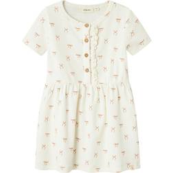 Lil'Atelier Gavo Emi Dress - Coconut Milk (13239026)