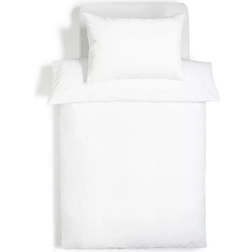 Argos Home Brushed Cotton Duvet Cover White (200x135cm)