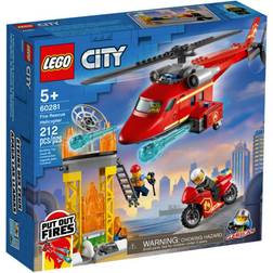 Lego City Fire Rescue Helicopter 60411