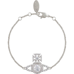 Vivienne Westwood Norabelle Bracelet - Silver/Transparent