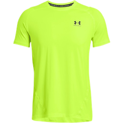 Under Armour Men's HeatGear Perfect Fit T-shirt - High Vis Yellow/Black