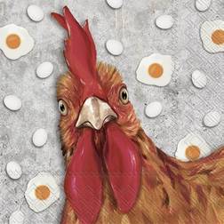 Ihr Paper Napkins OH My Rooster 20pcs