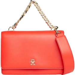 Tommy Hilfiger Monogram Medium Crossover Chain Bag - Fierce Red