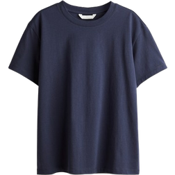 H&M Cotton T-shirt - Navy Blue