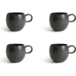 Habitat Preto Mug 40cl 4pcs