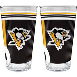 Great American Products Pittsburgh Penguins Beer Glass 47.3cl 2pcs