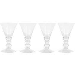 Martha Stewart Crispa Drink Glass 29.6cl 4pcs