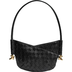 Bottega Veneta Mini Solstice - Black