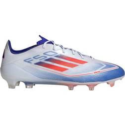 Adidas F50 Elite FG M - Cloud White/Solar Red/Lucid Blue