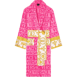 Versace I Heart Baroque Bathrobe - Pink