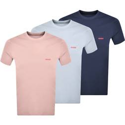 Hugo Boss RN Triplet P T-shirt - Light Pink/Blue