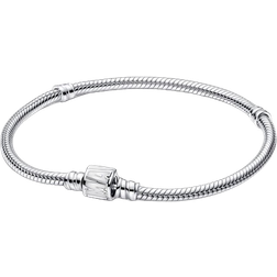 Pandora Moments Marvel Logo Clasp Snake Chain Bracelet - Silver