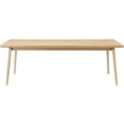 FDB Møbler C65 Åstrup Oak Nature Lacquered/Oak veneer Dining Table 100x220cm